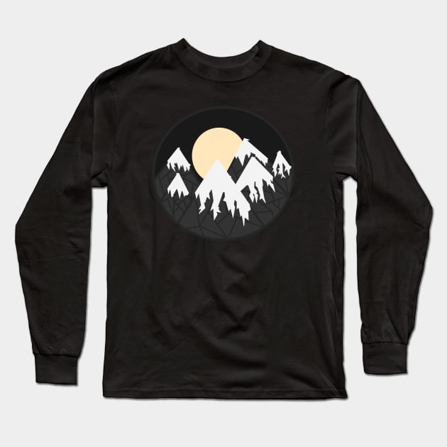 Mountains #4 Long Sleeve T-Shirt by mm92